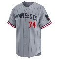 Youth Minnesota Twins ＃74 Josh Winder Gray Limited Road Jersey