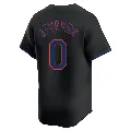 Youth New York Mets ＃0 Adam Ottavino Black Limited Alternate Jersey