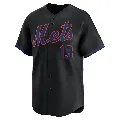 Youth New York Mets ＃13 Luis Torrens Black Limited Alternate Jersey