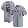 Youth New York Mets ＃16 Dwight Gooden Gray Limited Away Jersey