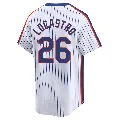 Youth New York Mets ＃26 Tim Locastro White Limited Cooperstown Collection Jersey