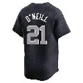 Youth New York Yankees ＃21 Paul O'Neill Navy Limited Alternate Jersey