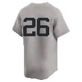 Youth New York Yankees ＃26 DJ LeMahieu Gray Limited Away 2nd Jersey