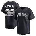 Youth New York Yankees ＃32 Elston Howard Navy Limited Alternate Jersey