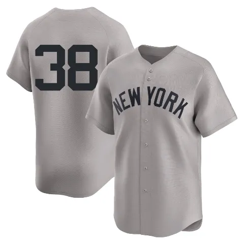 Youth New York Yankees ＃38 Devin Williams Gray Limited Away 2nd Jersey
