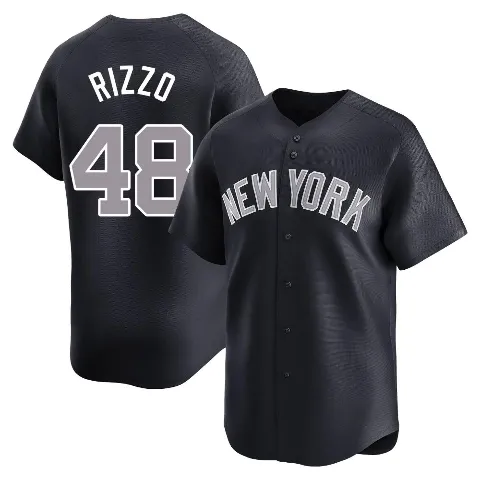Youth New York Yankees ＃48 Anthony Rizzo Navy Limited Alternate Jersey