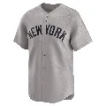 Youth New York Yankees ＃80 Everson Pereira Gray Limited Away Jersey