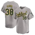 Youth Oakland Athletics ＃38 JP Sears Gray Limited Away Jersey