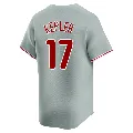 Youth Philadelphia Phillies ＃17 Max Kepler Gray Limited Away Jersey