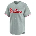 Youth Philadelphia Phillies ＃25 Matt Strahm Gray Limited Away Jersey