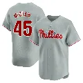 Youth Philadelphia Phillies ＃45 Tug McGraw Gray Limited Away Jersey