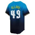 Youth Philadelphia Phillies ＃49 Kolby Allard Blue Limited 2024 City Connect Jersey