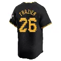Youth Pittsburgh Pirates ＃26 Adam Frazier Black Limited Alternate Jersey