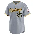 Youth Pittsburgh Pirates ＃35 Aaron Fletcher Gray Limited Away Jersey