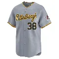 Youth Pittsburgh Pirates ＃38 Nick Yorke Gray Limited Away Jersey
