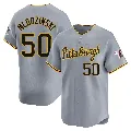 Youth Pittsburgh Pirates ＃50 Carmen Mlodzinski Gray Limited Away Jersey