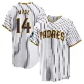 Youth San Diego Padres ＃14 Tyler Wade White Replica 2024 World Tour Seoul Series Home Jersey