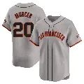Youth San Francisco Giants ＃20 Bobby Murcer Gray Limited Away Jersey