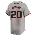 Youth San Francisco Giants ＃20 Bobby Murcer Gray Limited Away Jersey