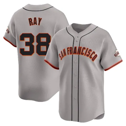 Youth San Francisco Giants ＃38 Robbie Ray Gray Limited Away Jersey
