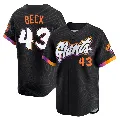 Youth San Francisco Giants ＃43 Tristan Beck Anthracite Limited 2025 City Connect Jersey