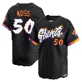 Youth San Francisco Giants ＃50 Christian Koss Anthracite Limited 2025 City Connect Jersey
