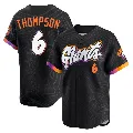 Youth San Francisco Giants ＃6 Robby Thompson Anthracite Limited 2025 City Connect Jersey