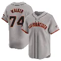 Youth San Francisco Giants ＃74 Ryan Walker Gray Limited Away Jersey