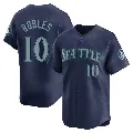 Youth Seattle Mariners ＃10 Victor Robles Navy Limited Road Jersey