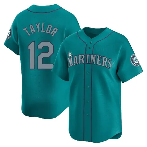 Youth Seattle Mariners ＃12 Samad Taylor Aqua Limited Alternate Jersey