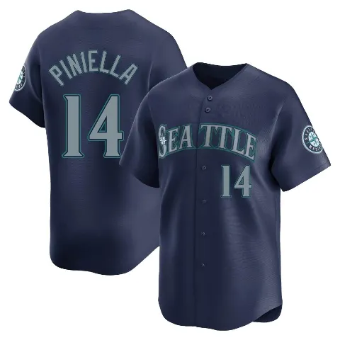 Youth Seattle Mariners ＃14 Lou Piniella Navy Limited Road Jersey