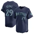 Youth Seattle Mariners ＃29 Bret Boone Navy Limited Road Jersey