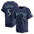 Youth Seattle Mariners ＃5 John Olerud Navy Limited Road Jersey
