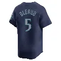 Youth Seattle Mariners ＃5 John Olerud Navy Limited Road Jersey