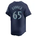 Youth Seattle Mariners ＃65 Hagen Danner Navy Limited Road Jersey