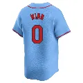 Youth St. Louis Cardinals ＃0 Masyn Winn Light Blue Limited Alternate Jersey