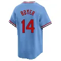 Youth St. Louis Cardinals ＃14 Ken Boyer Light Blue Limited Cooperstown Collection Jersey