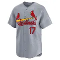 Youth St. Louis Cardinals ＃17 Bobby Tolan Gray Limited Away Jersey