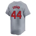 Youth St. Louis Cardinals ＃44 Kyle Gibson Gray Limited Away Jersey