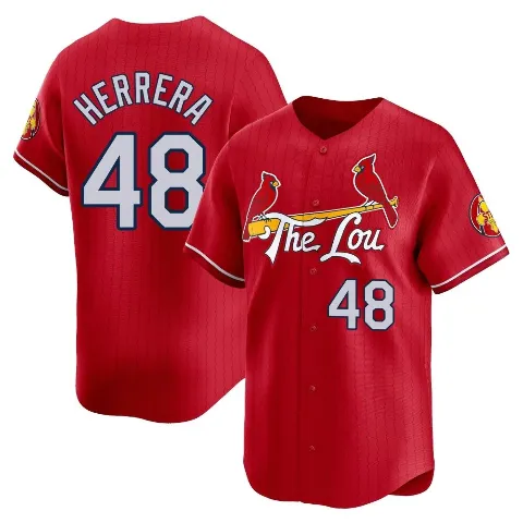 Youth St. Louis Cardinals ＃48 Ivan Herrera Red Limited 2024 City Connect Jersey