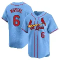 Youth St. Louis Cardinals ＃6 Stan Musial Light Blue Limited Alternate Jersey