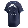 Youth Tampa Bay Rays ＃39 Manuel Rodriguez Navy Limited Away Jersey
