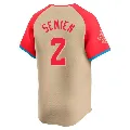 Youth Texas Rangers ＃2 Marcus Semien Cream Limited American League 2024 All-Star Game Jersey