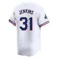 Youth Texas Rangers ＃31 Ferguson Jenkins Gold Limited White 2024 Collection Jersey