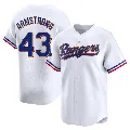 Youth Texas Rangers ＃43 Shawn Armstrong Gold Limited White 2024 Collection Jersey