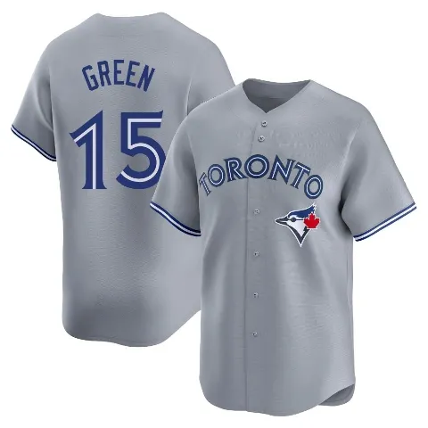 Youth Toronto Blue Jays ＃15 Shawn Green Gray Limited Away Jersey