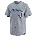 Youth Toronto Blue Jays ＃22 Ernie Clement Gray Limited Away Jersey