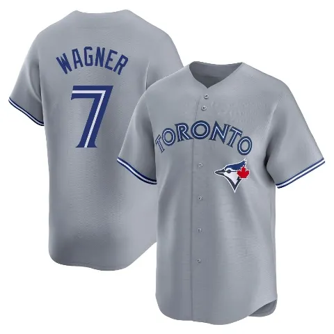 Youth Toronto Blue Jays ＃7 Will Wagner Gray Limited Away Jersey
