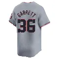 Youth Washington Nationals ＃36 Stone Garrett Gray Limited Road Jersey