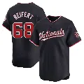 Youth Washington Nationals ＃68 Evan Reifert Navy Limited Alternate Jersey